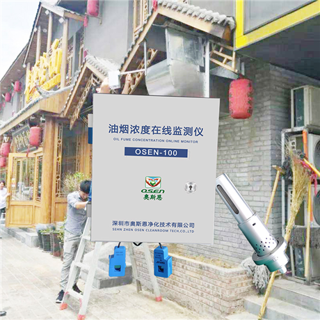 酒店厨房油烟成分气体在线监控仪