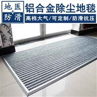 铝合金除尘地毯 学校门口蹭土门垫 江苏南京批发定制 地医