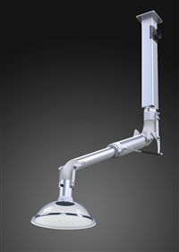 可伸缩万向抽气罩科恩KP16 广东铝合金万向排风罩