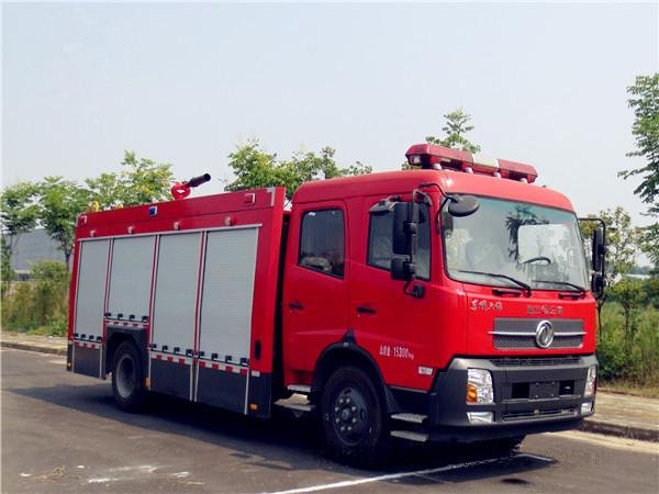 东风天锦水罐消防车 5吨水罐消防车 多功能消防车