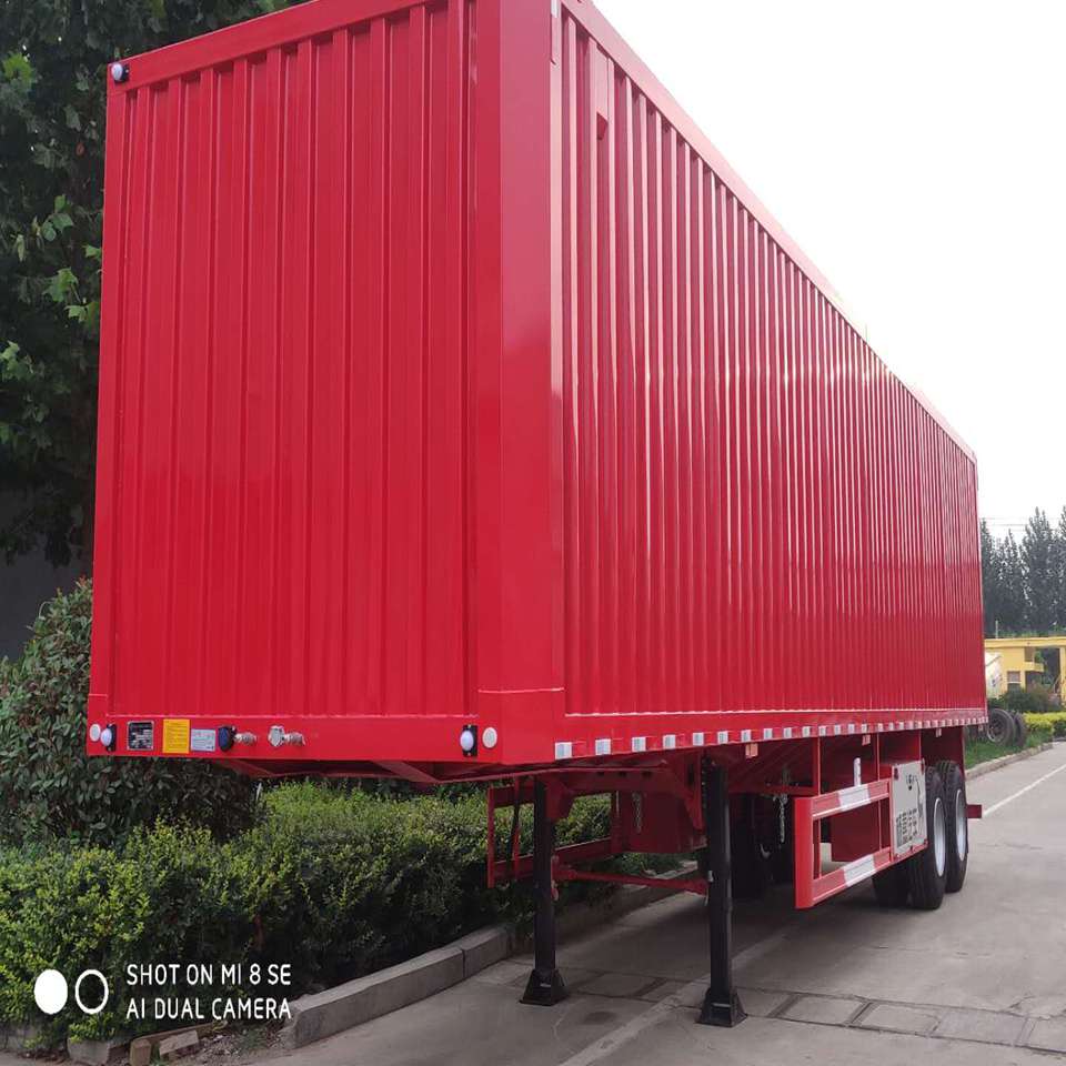 物流厢式运输半挂车厂家