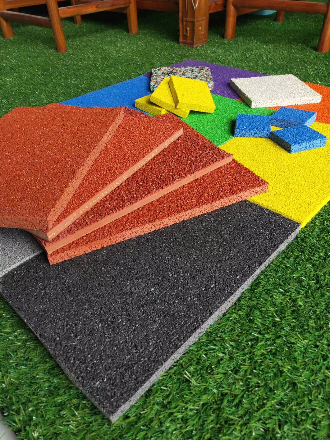 幼儿园epdm塑胶 塑胶面层epdm颗粒 epdm塑胶价格 中盛华创