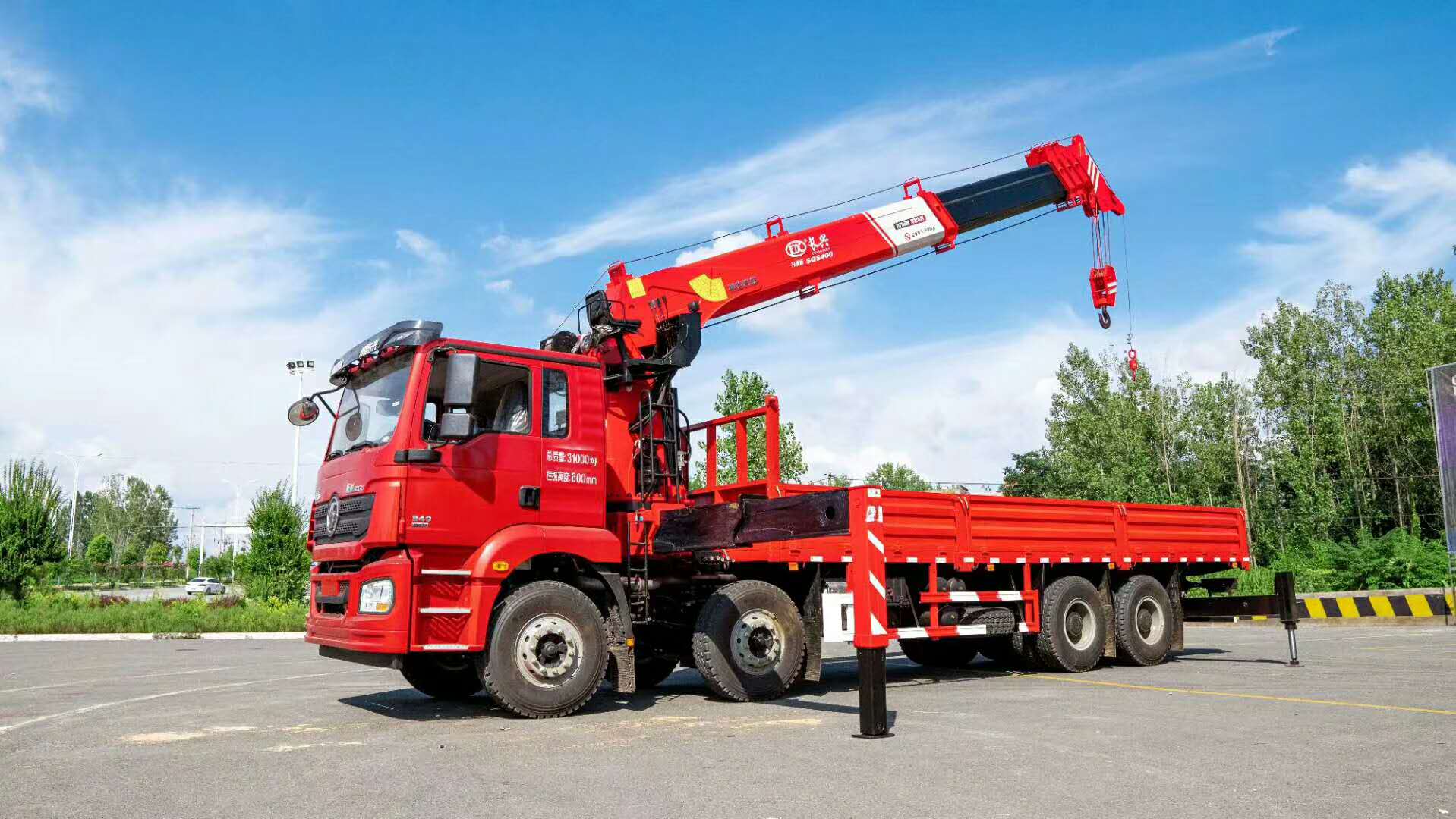 陕汽德龙随车吊