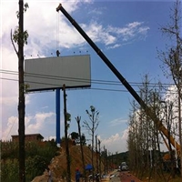 南宁t型立柱广告牌户外高炮广告牌制作重合同企业