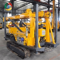履带潜孔钻机 岩石钻孔机 气动百米钻井机