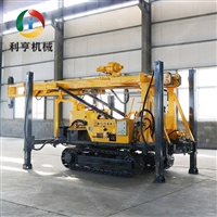 履带多功能水井钻机 水气两用型打井机 打井勘探都可以