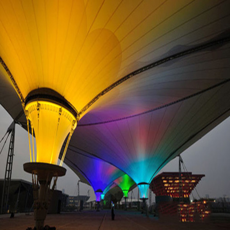 户外景观膜结构适用于 公园展览中心