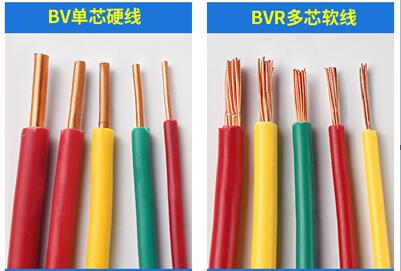 金环宇电线电缆：BV电缆和BVR电线的区别