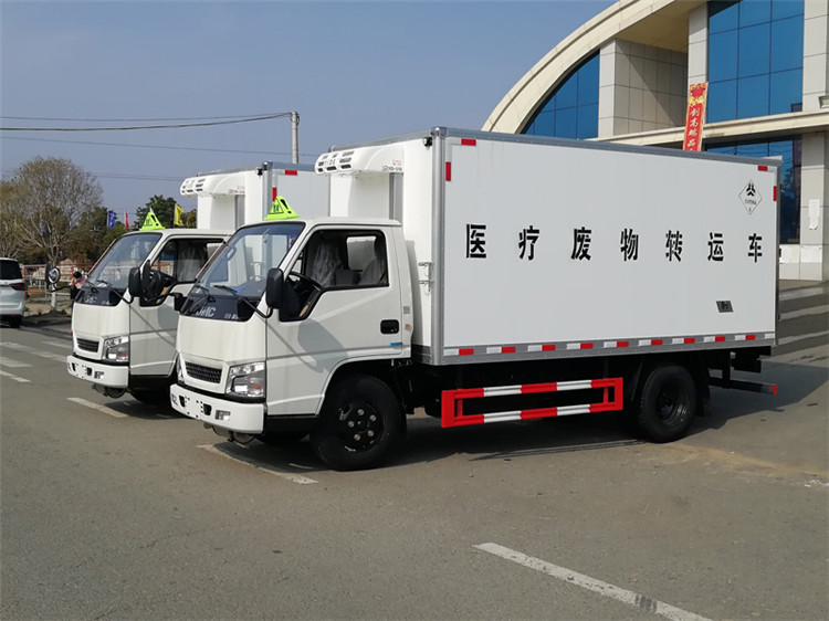 江铃顺达医疗废物运输车_医疗垃圾废物转运车_医疗垃圾转运车