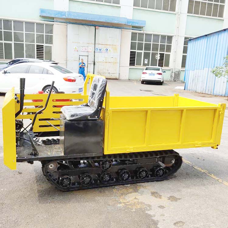 履带全地形爬山虎运输车 1吨履带车 1.5吨爬山王自卸车