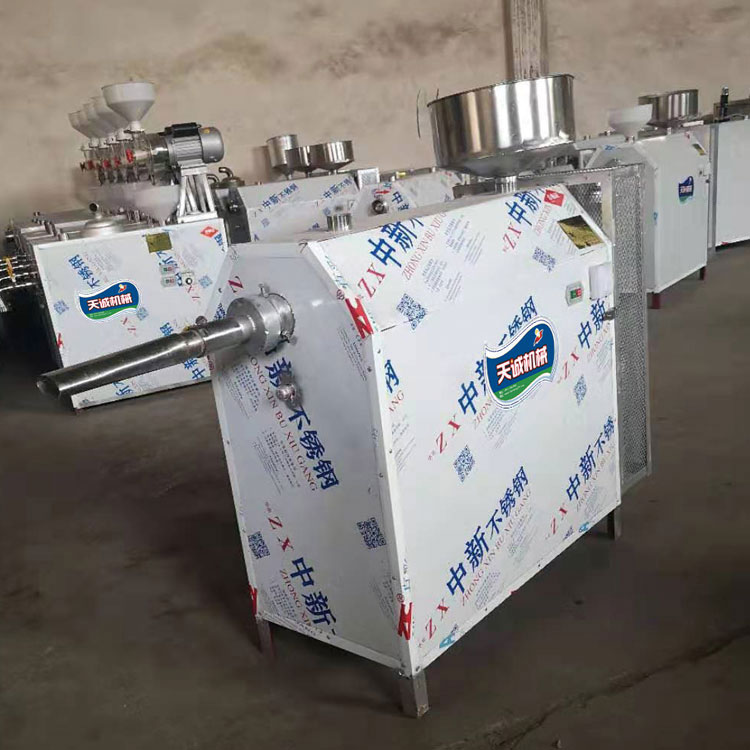 天诚牌中小型荞麦面碗团机 出机自熟碗托机碗脱机