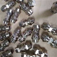 10mm束管接头 RHX-14煤矿用束管接头材质铜镀镍