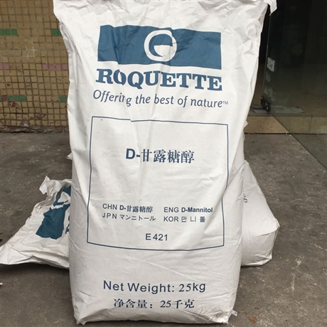 d-甘露糖醇 羅蓋特結晶甘露醇 25kg袋裝 d-mannitol