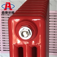 钢管三柱形暖气片 QFGZ304工程专用钢三柱暖气片 嘉奥