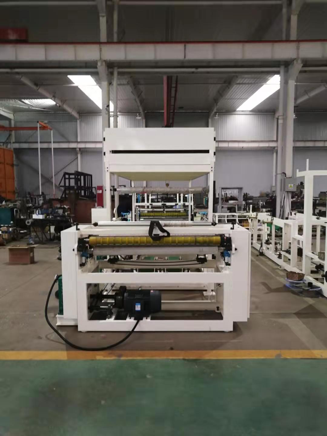 褶皱纸复卷机围脖纸机械设备围脖纸机