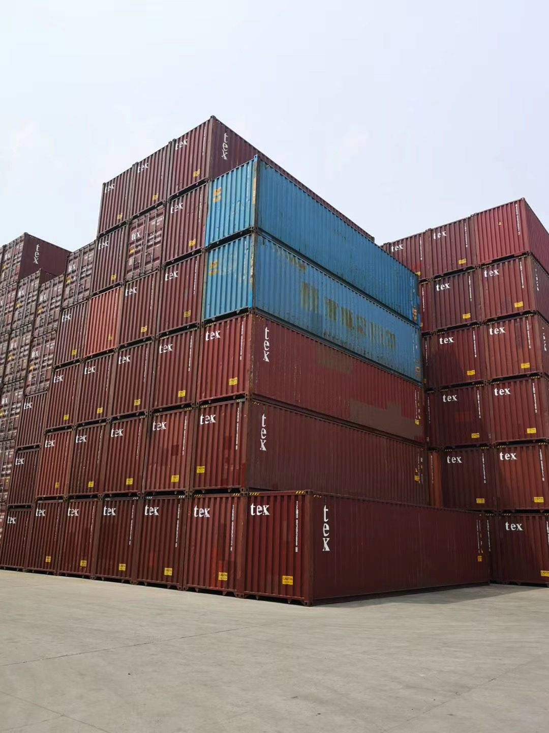 东莞二手集装箱出售20gp40gp40hq做临时仓库可提供箱证出口