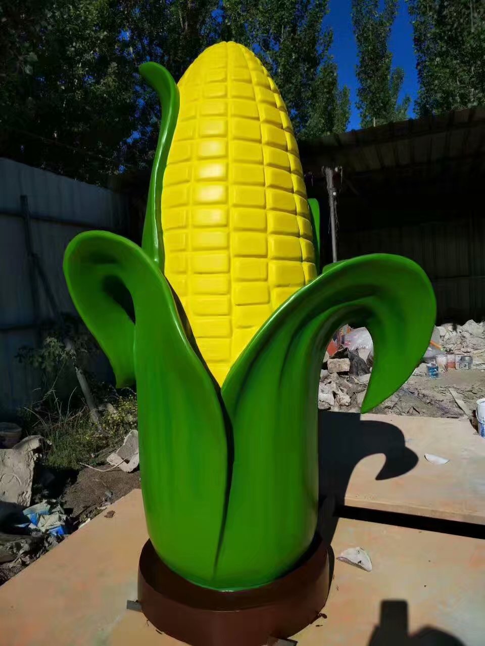 玻璃钢仿真玉米雕塑农作物雕塑玉米