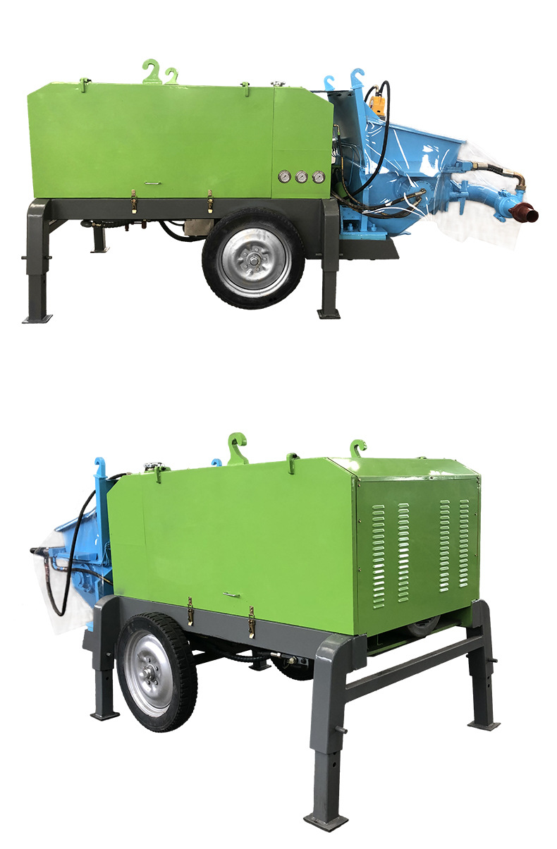 隧道泵送式湿喷机 90型液压湿喷机 混凝土喷浆机