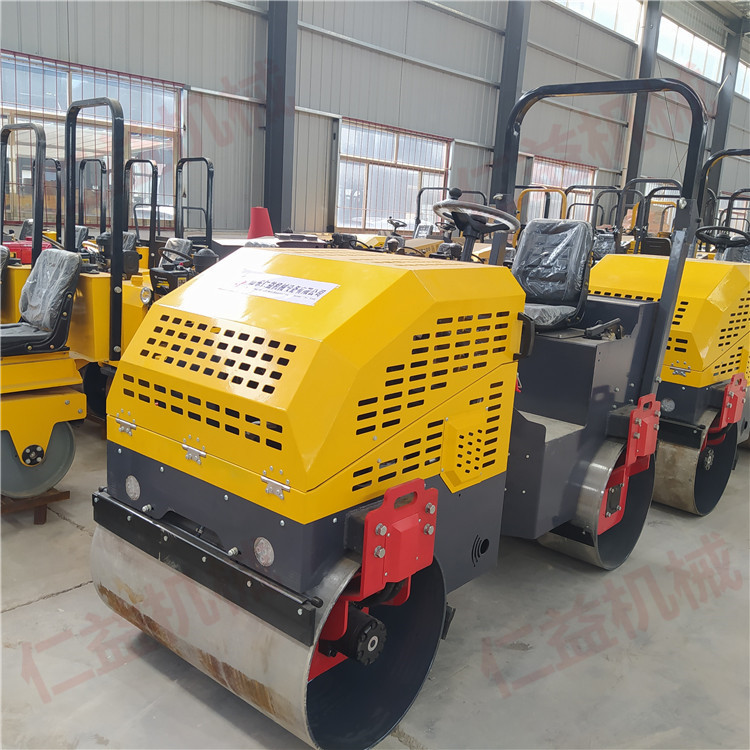 包邮小型压路机 1吨座驾式压路机 手扶震动压实机 货到付款