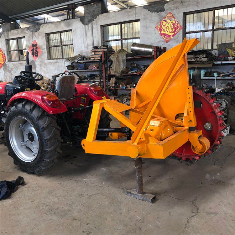 四轮开沟机 后驱动挖沟开槽机