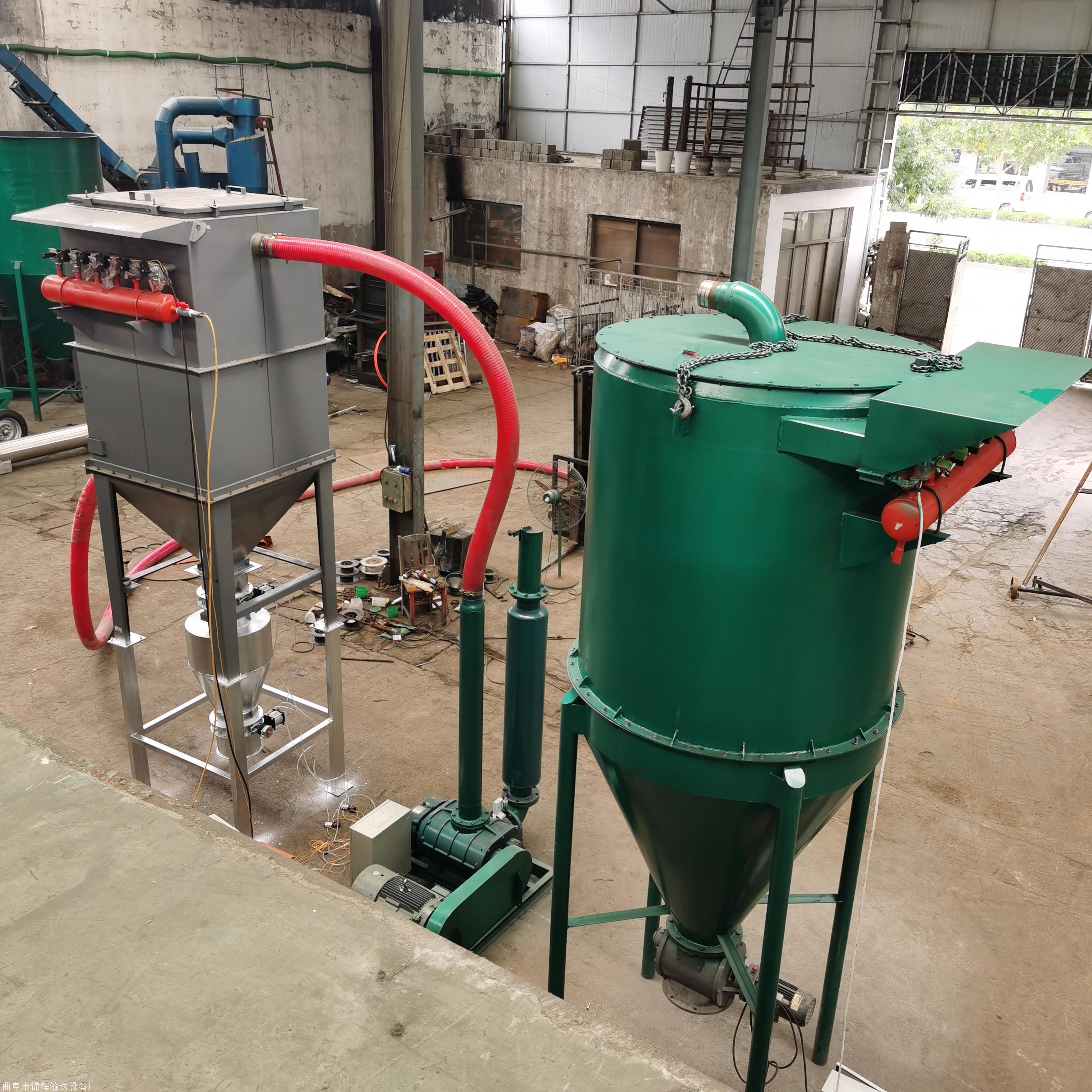 码头中转石粉气力吸灰机 工业粉料负压气力输送机zcjb 生产