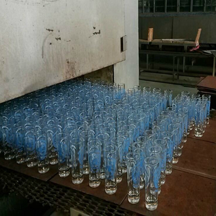 贵州酒瓶玻璃烤花炉宜宾酒瓶退火炉链板式玻璃烤花炉节能省电