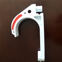 GLPVC100矿用电缆挂钩质轻安装便捷 鸿奕电缆挂钩不易脆化