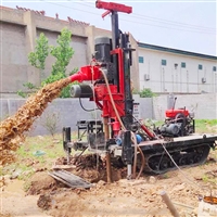 利亨小型电动打井机 液压水井钻机 反循环打井设备