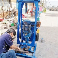 家用水井打井机 100米深井土层打井设备 两相直流电机