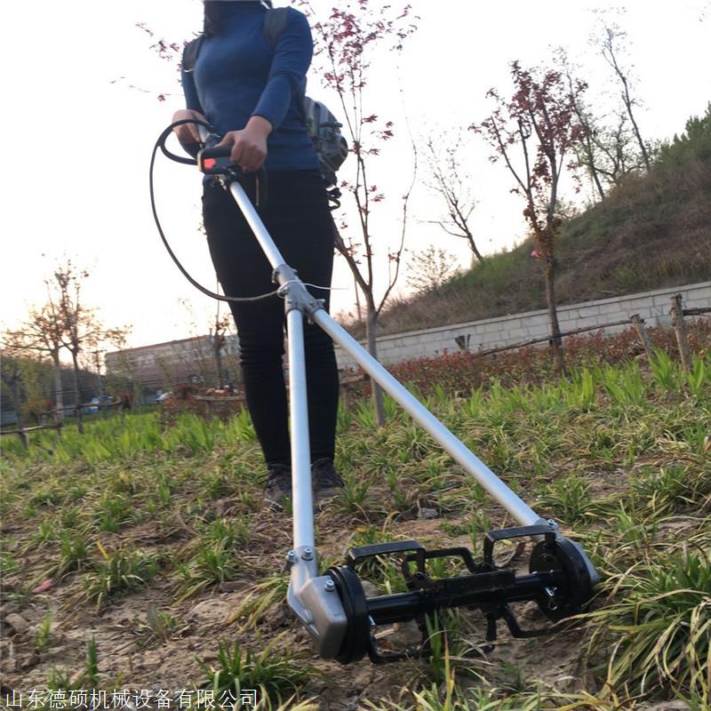 侧挂式水稻收割机荒地杂草锄地机公路绿化松土除草机