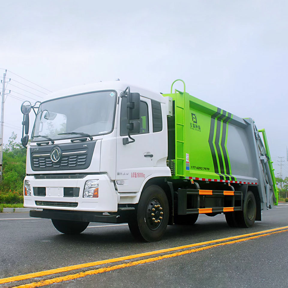 12方东风天锦压缩式垃圾车国六环卫垃圾车