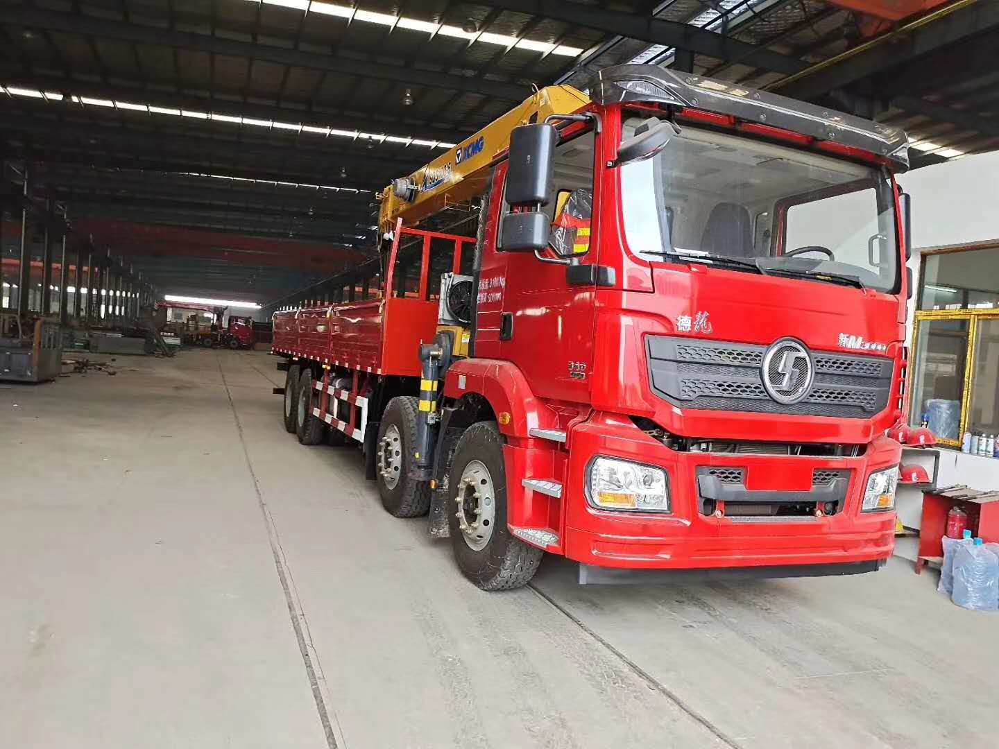 陕汽德龙前四后八随车吊 德龙十六吨随车吊 德龙340马力随车吊