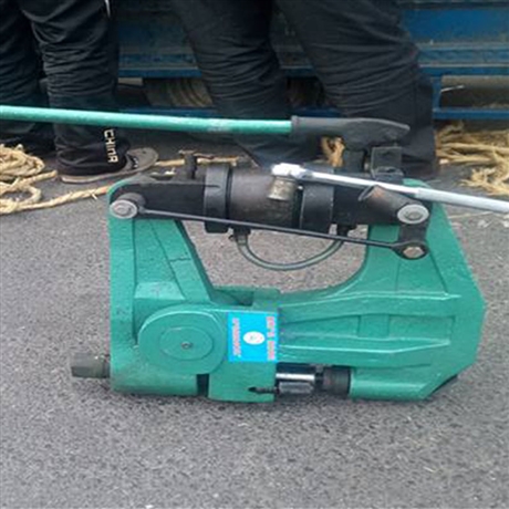 KKY800型液压挤孔机使用方法 24KG钢轨用液压打孔机