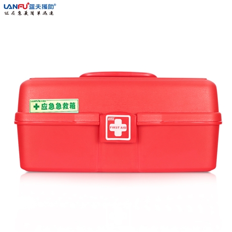蓝夫三层家庭多功能急救箱LF-12808