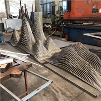 不锈钢管假山雕塑 镂空假山不锈钢雕塑