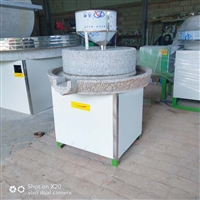 芝麻电动石磨机 多功能花生酱石磨机