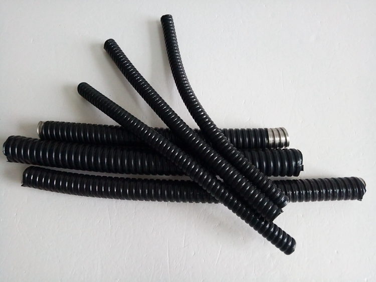 北京长盛丰源镀锌包塑蛇皮管dn20黑色阻燃耐高温电缆保护套管批发