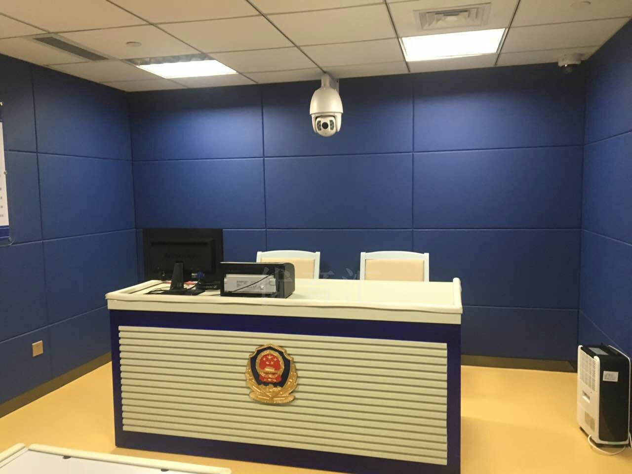 审讯室防撞软包 监察委防火软包 谈话室阻燃软包厂家