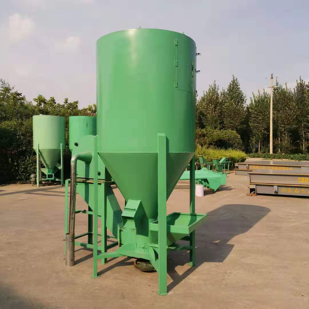 猪场养殖饲料搅拌机报价 卧式饲料混合搅拌机 自吸粉碎混料机现货