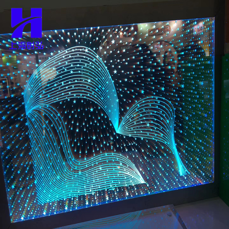 炫彩亚克力导光板_发光电脑机柜导光板定制