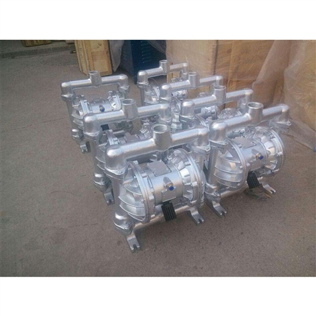 鸿奕BQG250矿用气动隔膜泵铝合金材质 气动隔膜泵