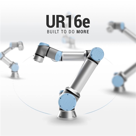 优傲UR16e机器人 适合复杂堆垛和重型搬运 使用更便捷