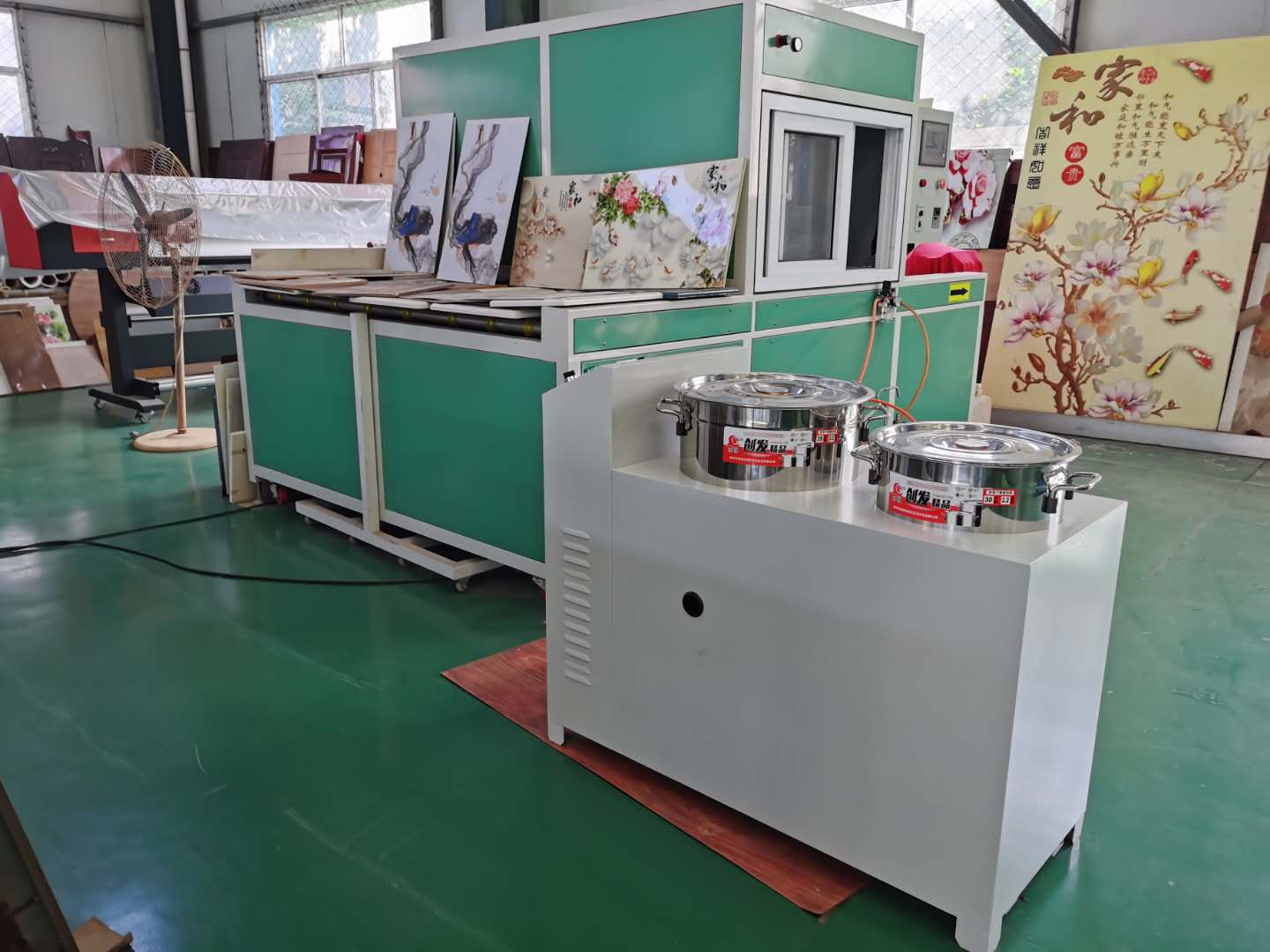 晶瓷画封釉机厂家 晶瓷画封釉机设备