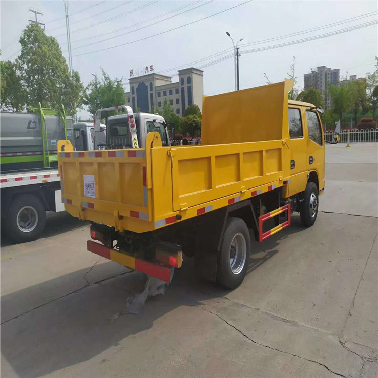 全国联保eq1045双排座翻斗小货车