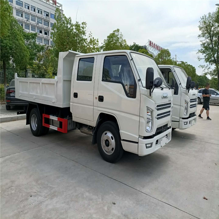 程力首款多功能國六雙排座小貨車綠籬修剪機防撞車新品上市