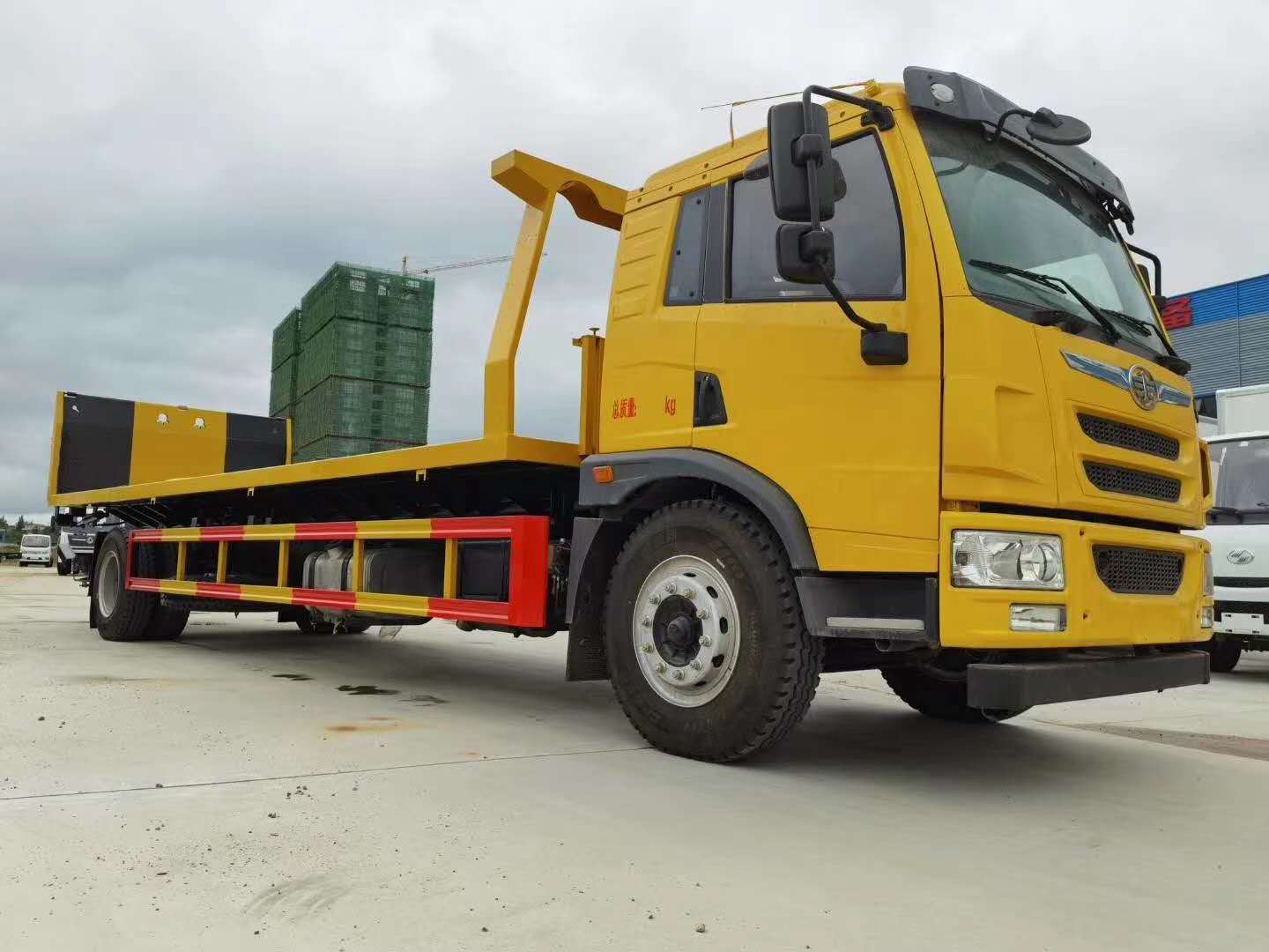 拖车解放龙v拖车