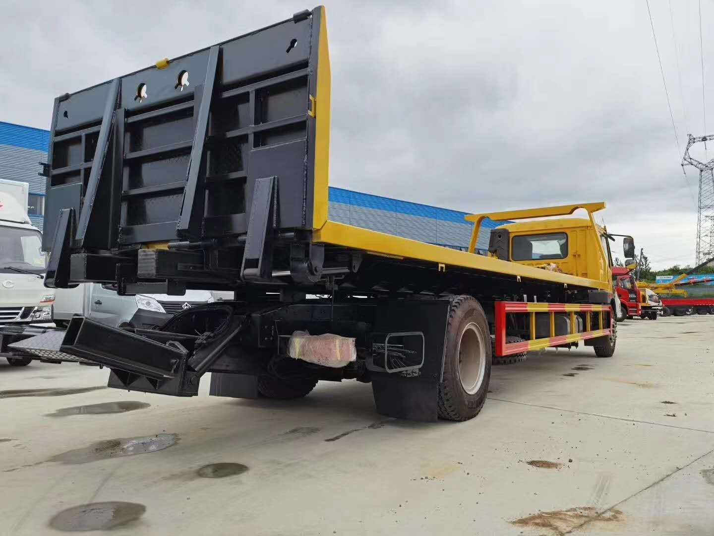 拖车解放龙v拖车