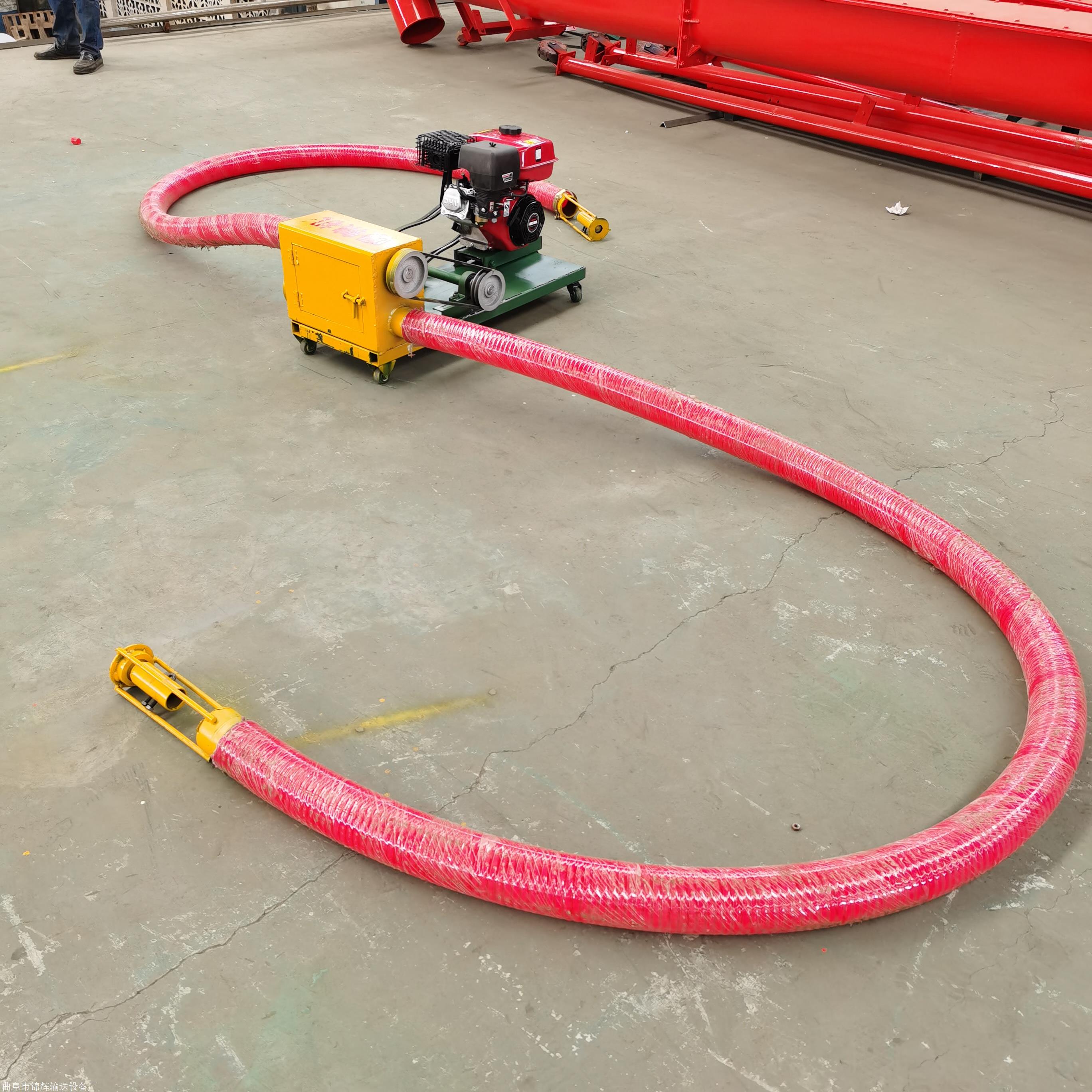 pvc塑料颗粒粉料吸粮机农场粮食作物便捷式软管吸粮机