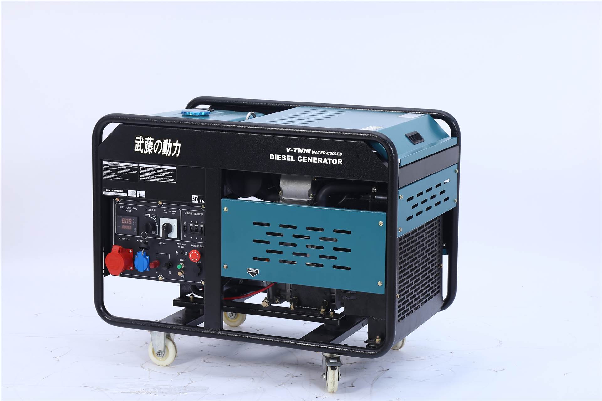 霍赫机械设备(上海)有限公司 产品展厅 >40kw静音三相电启动柴油发电