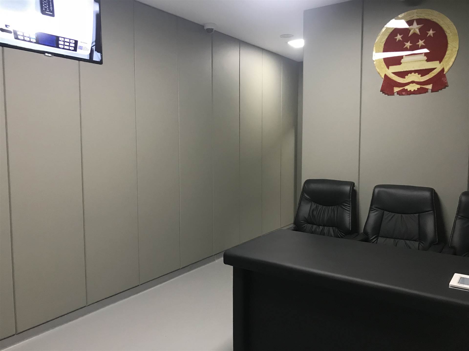 派出所留置室办案区软包防火案例